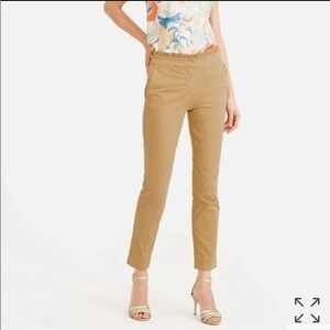 J. Crew | Crop Ruffle Chino Pant | 
Women’s Size 6